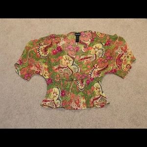 Bisou Bisou Sheer Top - X Small